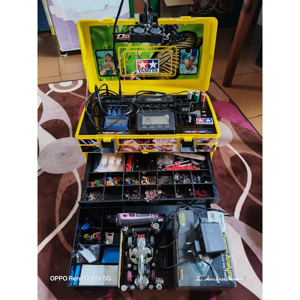 Tamiya Box Hjh + Edisi Pensiun Main Tamiya Box HJh Costum Powerex DLL