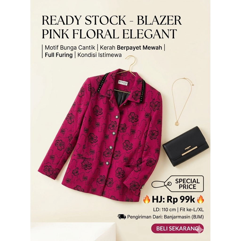 blazer pink
