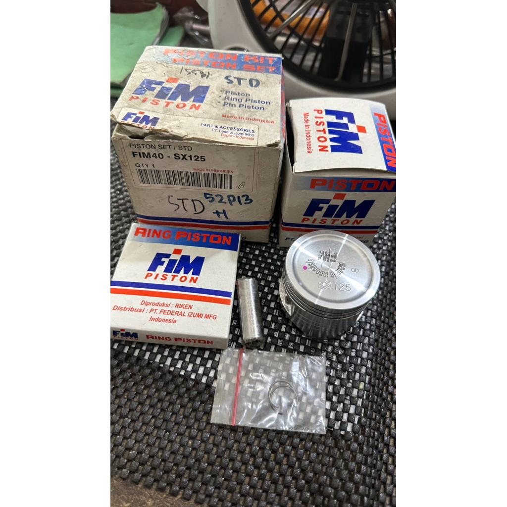 Piston Kit FIM 52 52,5 53 53,5 Pin 13 pen 13 seher fim pen 13