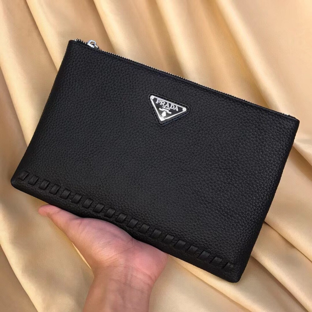New ORI PD men's clutch, high-end imported cowhide handbag