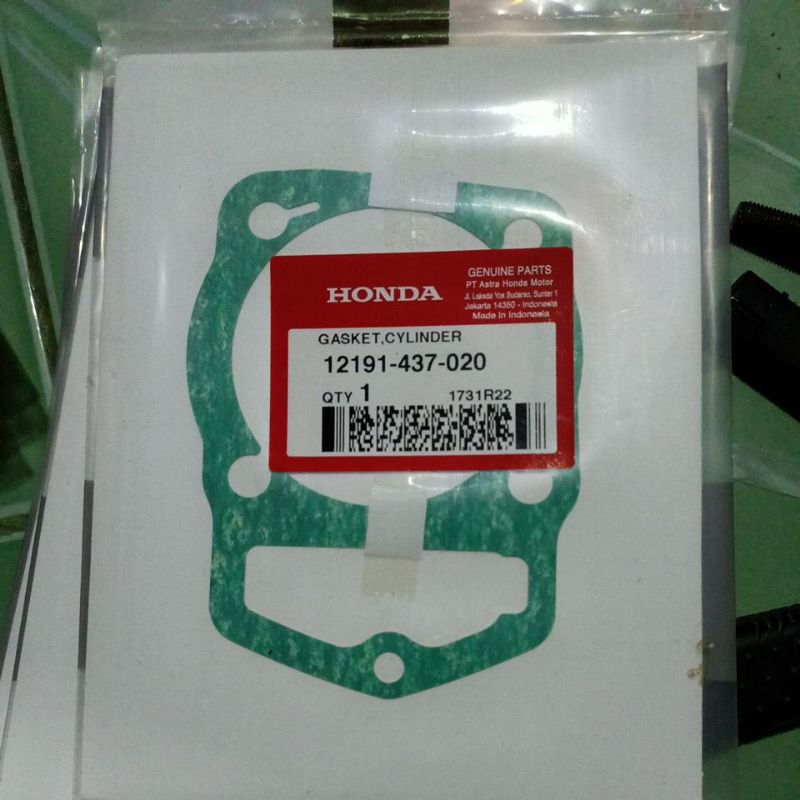 Gasket Cylinder Paking Blok TIGER 2000 12191437020
