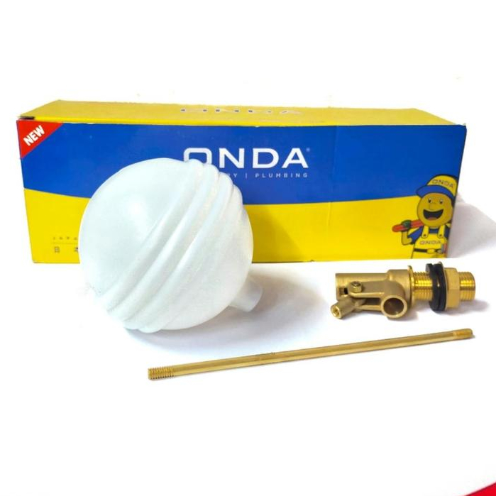 Pelampung air ONDA 1" INCH 3/4" INCH  1/2" INCH  Tangki toren Radar Otomatis floater 1/2 inch manual