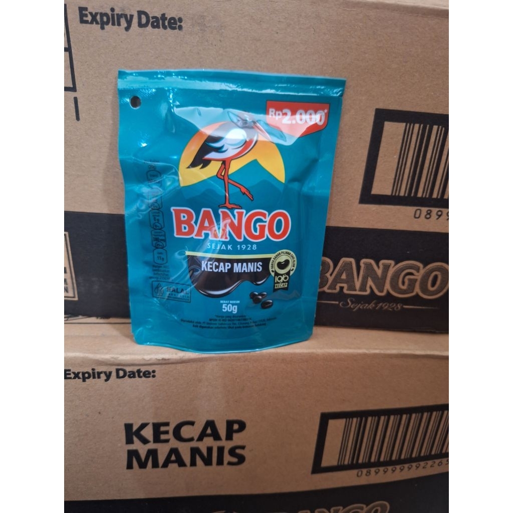 Bango Kecap Manis 50ml (1dus isi 72pcs / ecer 2000)