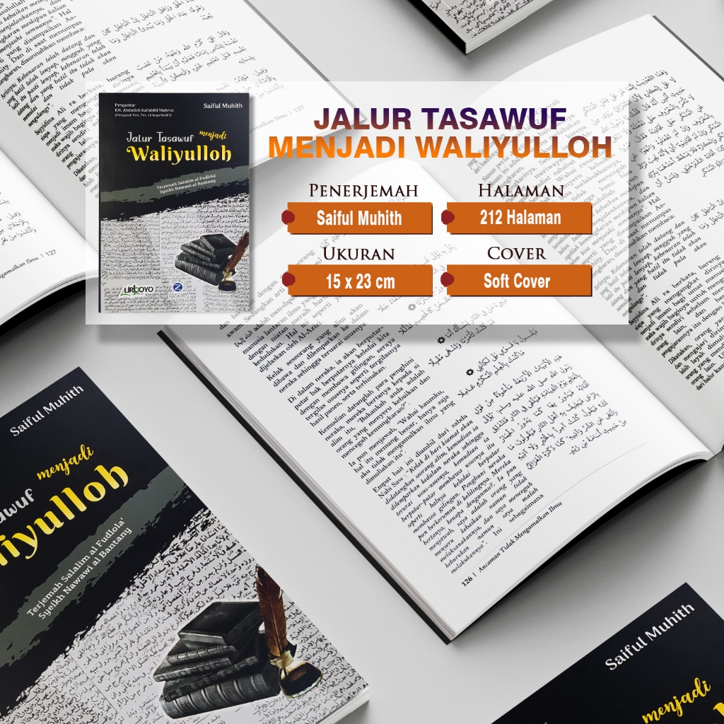 Jalur tasawuf menjadi waliyulloh | Terjemah kitab salalimul fudhola' |  Terjemah kifayatul atqiya' |