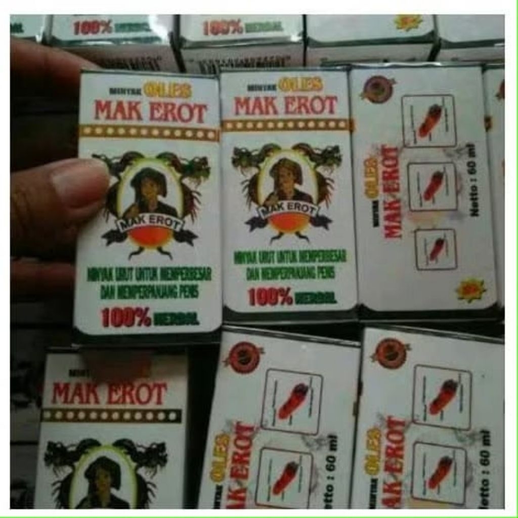 minyak pijat - mak Erot isi 60ml