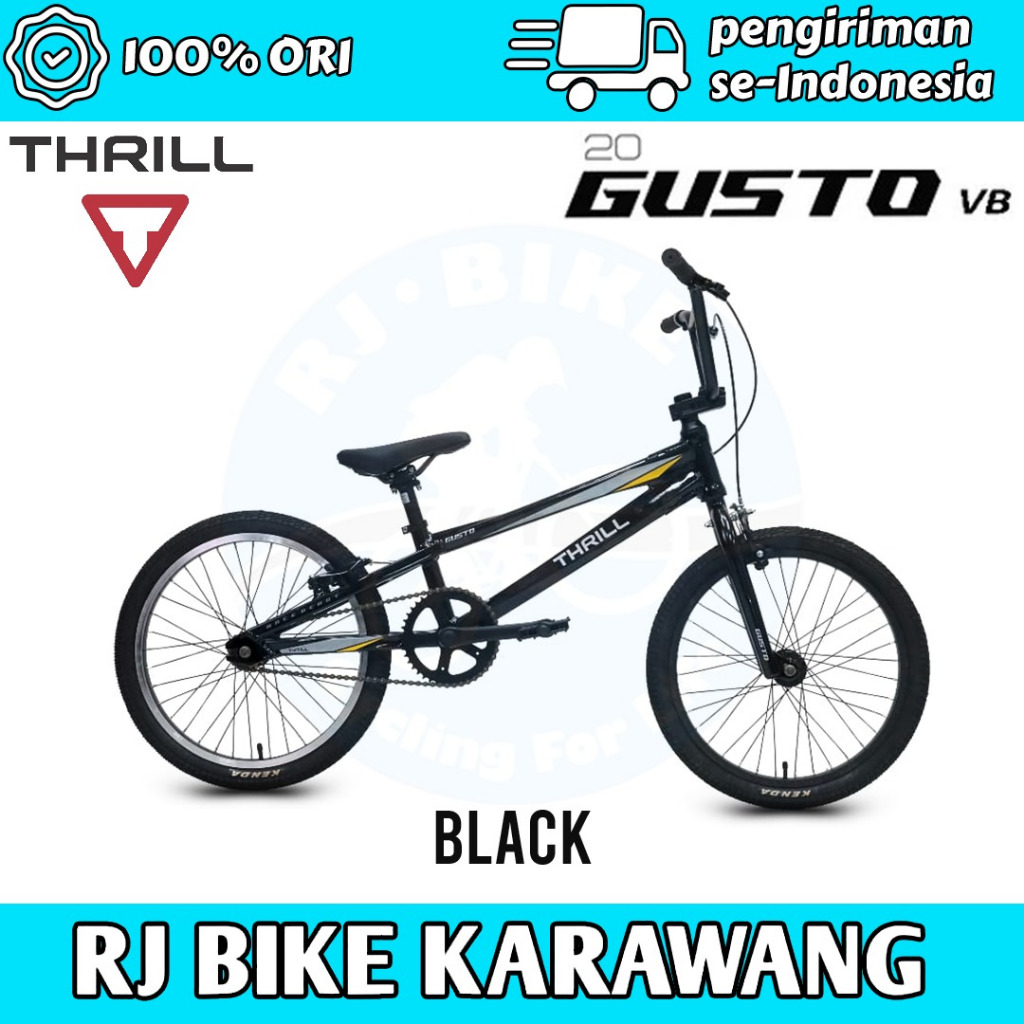 SEPEDA BMX THRILL FIERY GUSTO VB PRO DAN PRO XL 20INCH ORIGINAL GARANSI RESMI