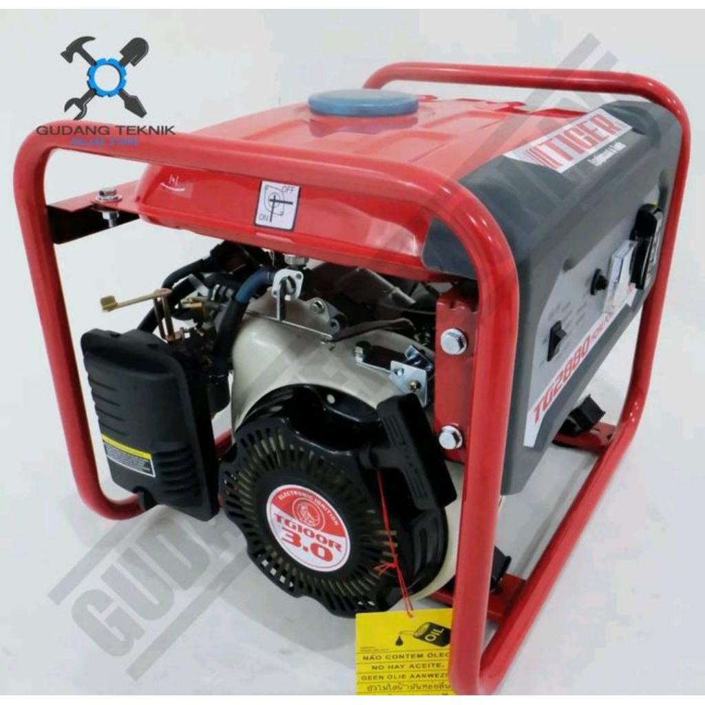 GENSET GENERATOR 4TAK 1000WATT TIGER