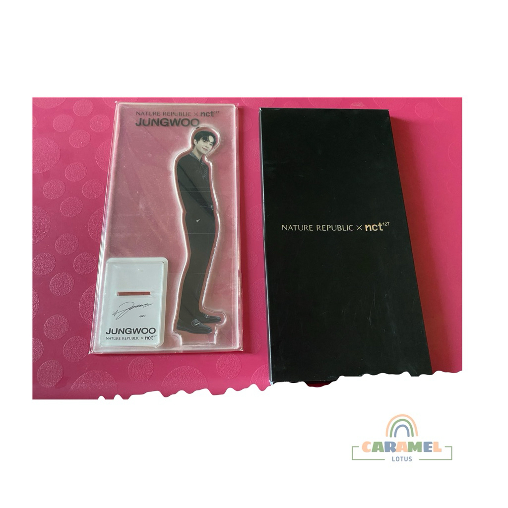 [NCT] STANDEE ACRYLIC JUNGWOO NATURE REPUBLIC