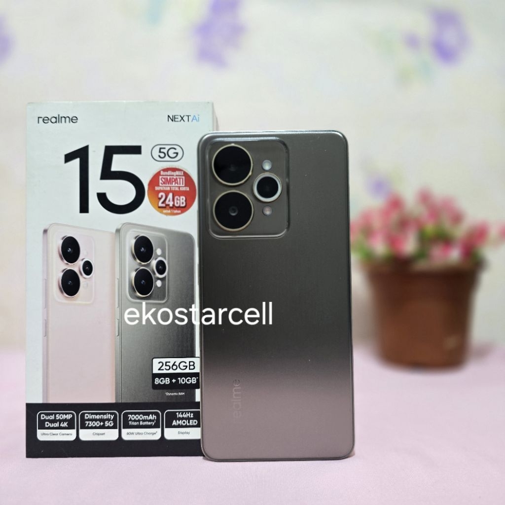 REALME 15 5G 8/256GB & 12/256GB SECOND