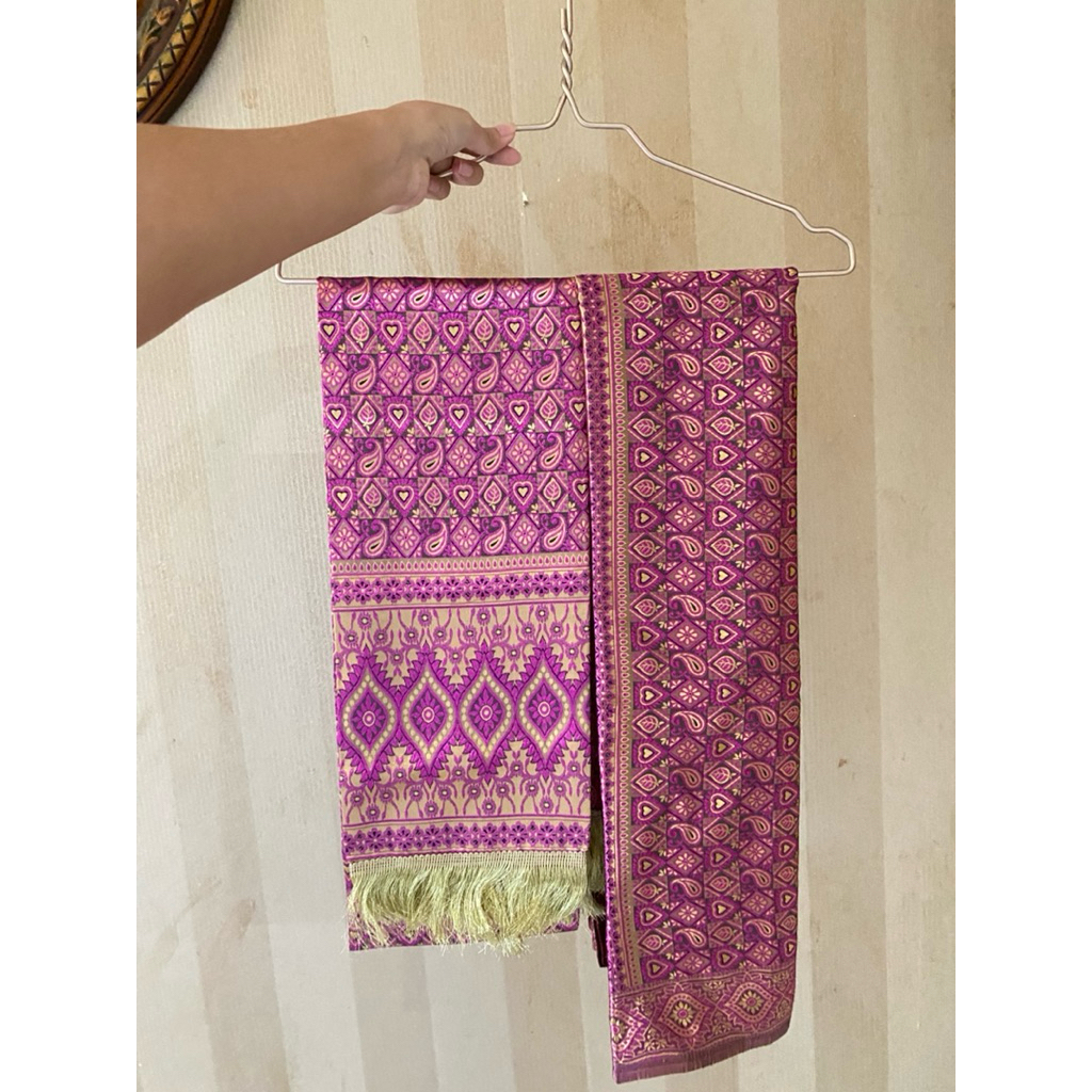 Songket Warna Pink