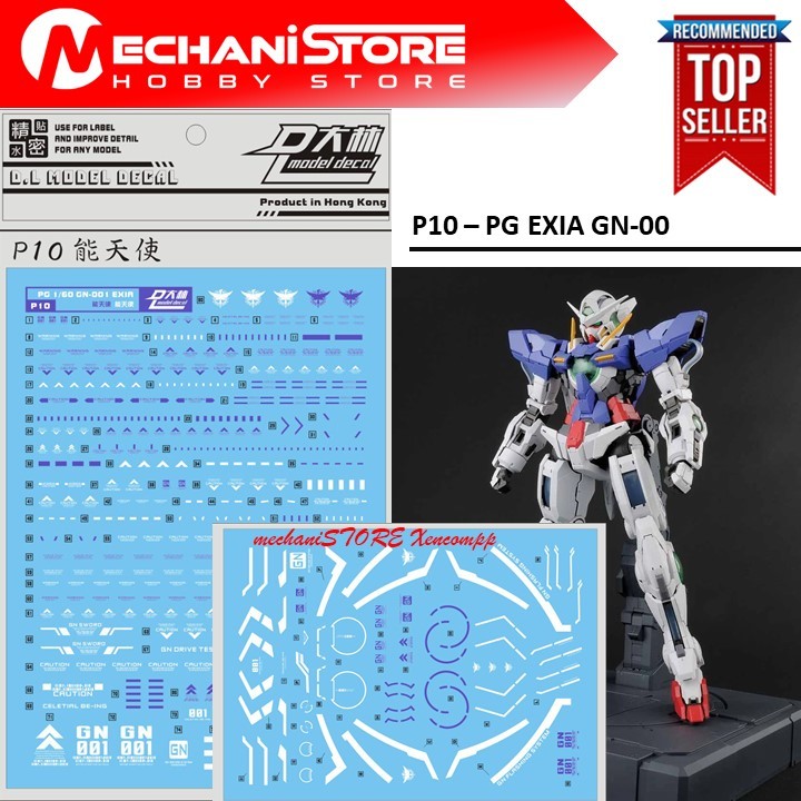 Water Decal P10 - PG Exia by DL MODEL