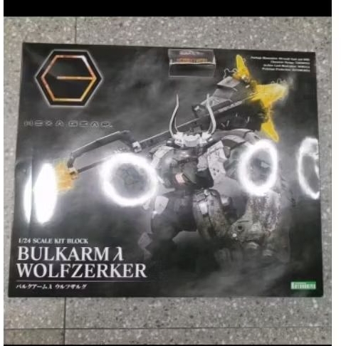 KOTOBUKIYA HEXA GEAR BULKARM WOLFZERKER FIGURE