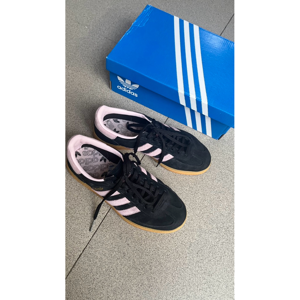 Sepatu Adidas Spezial black pink 100% ORI