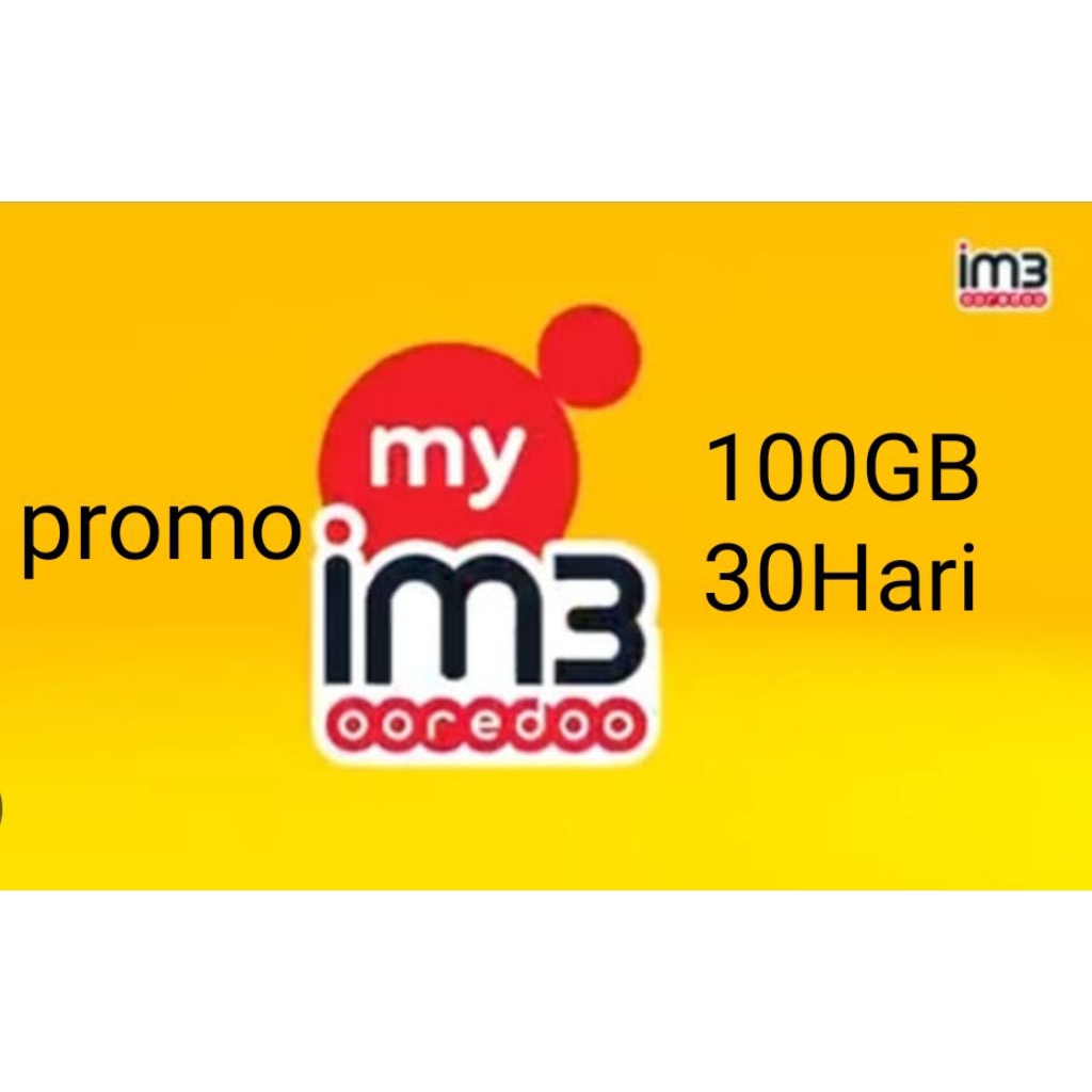 Paket internet Indosat 100GB 28 Hari murah