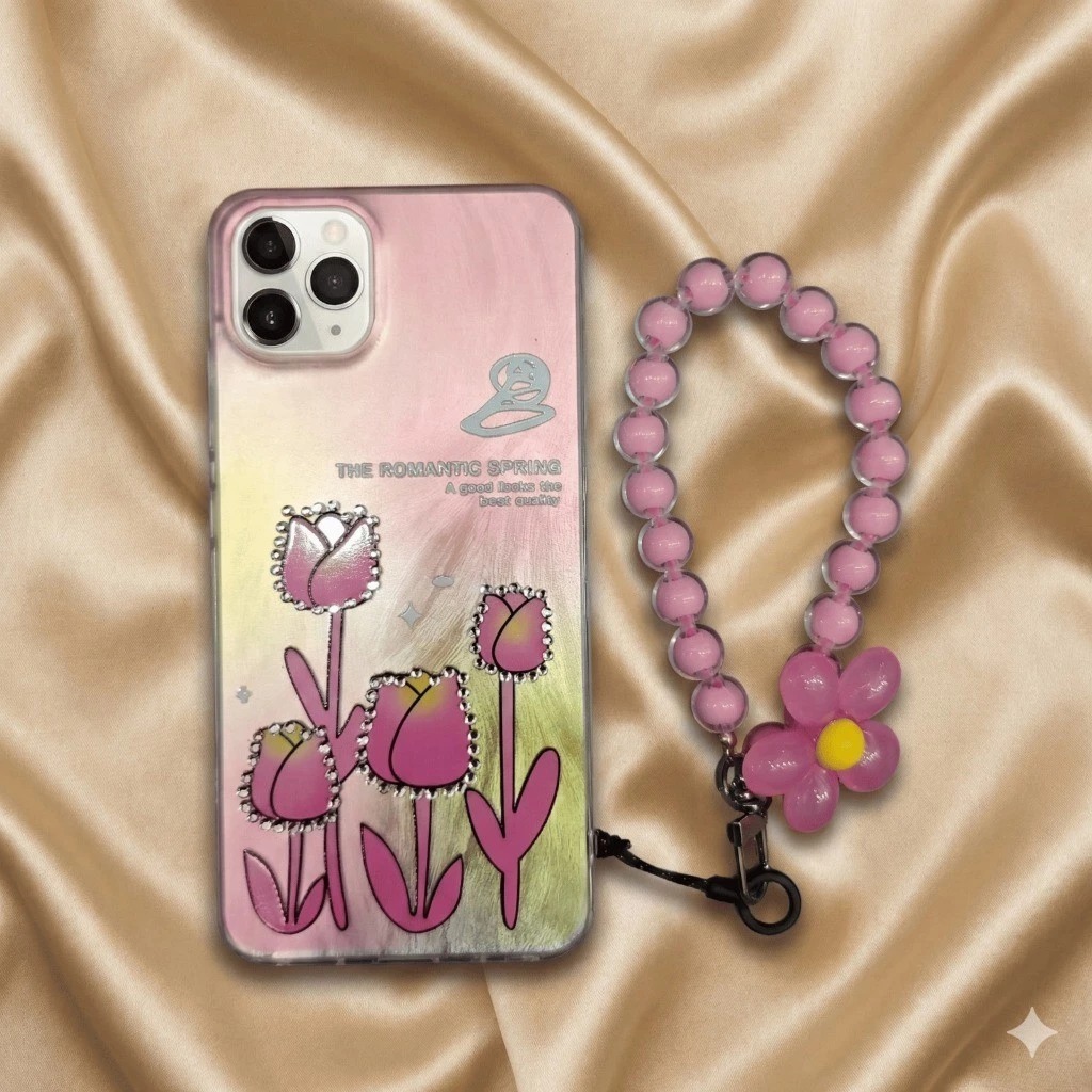 [ Case Untuk Infinix Hot 10 play / Hot 9 play ] Luxury Glitter Shimmering Swarowsky Manik-Manik + Ga