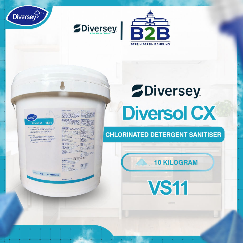 Diversol CX 10 kg/ Disinfektan atau Bubuk pembersih bebahan klorin