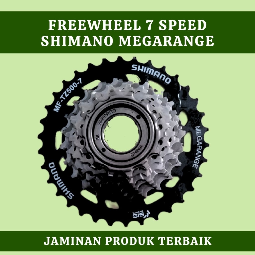 Freewheel 7 Speed Shimano Megarange