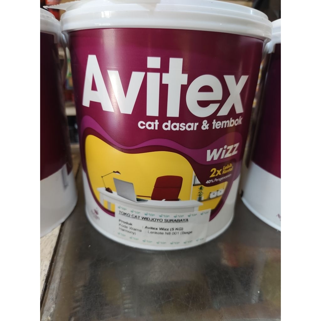 Cat Tembok Avitex Wizz 5 Kg