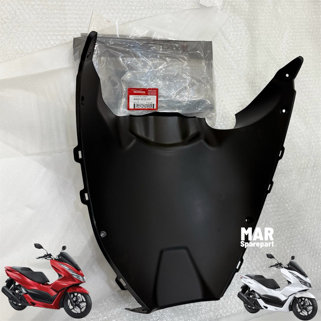 64521-K1Z-J10 Cover Front Lower Paruh lumpur PCX 160 K1Z 2021-2024 Original Ahm