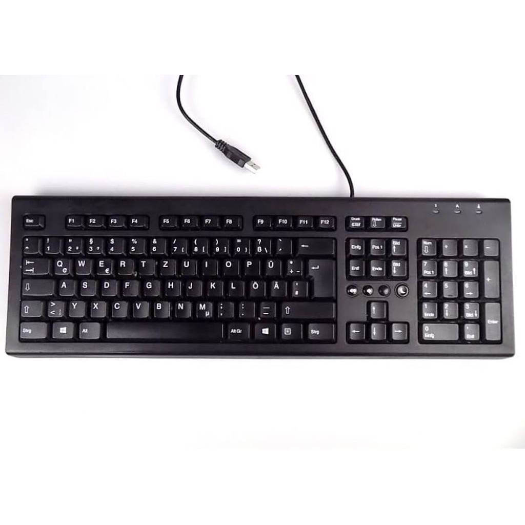 Keyboard HP USB - Keyboard Kabel Standar & Nyaman di gunakan