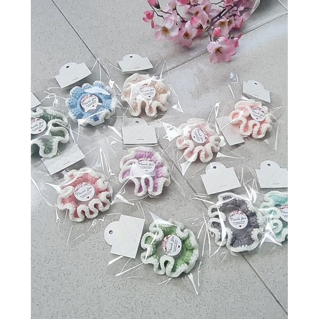 [RG] Scrunchie | Ikat Rambut | Scrunchie Rajut | Ikat Rambut Rajut
