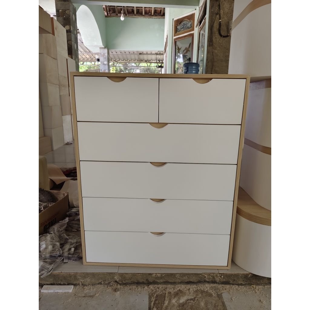 nakas minimalis laci 6