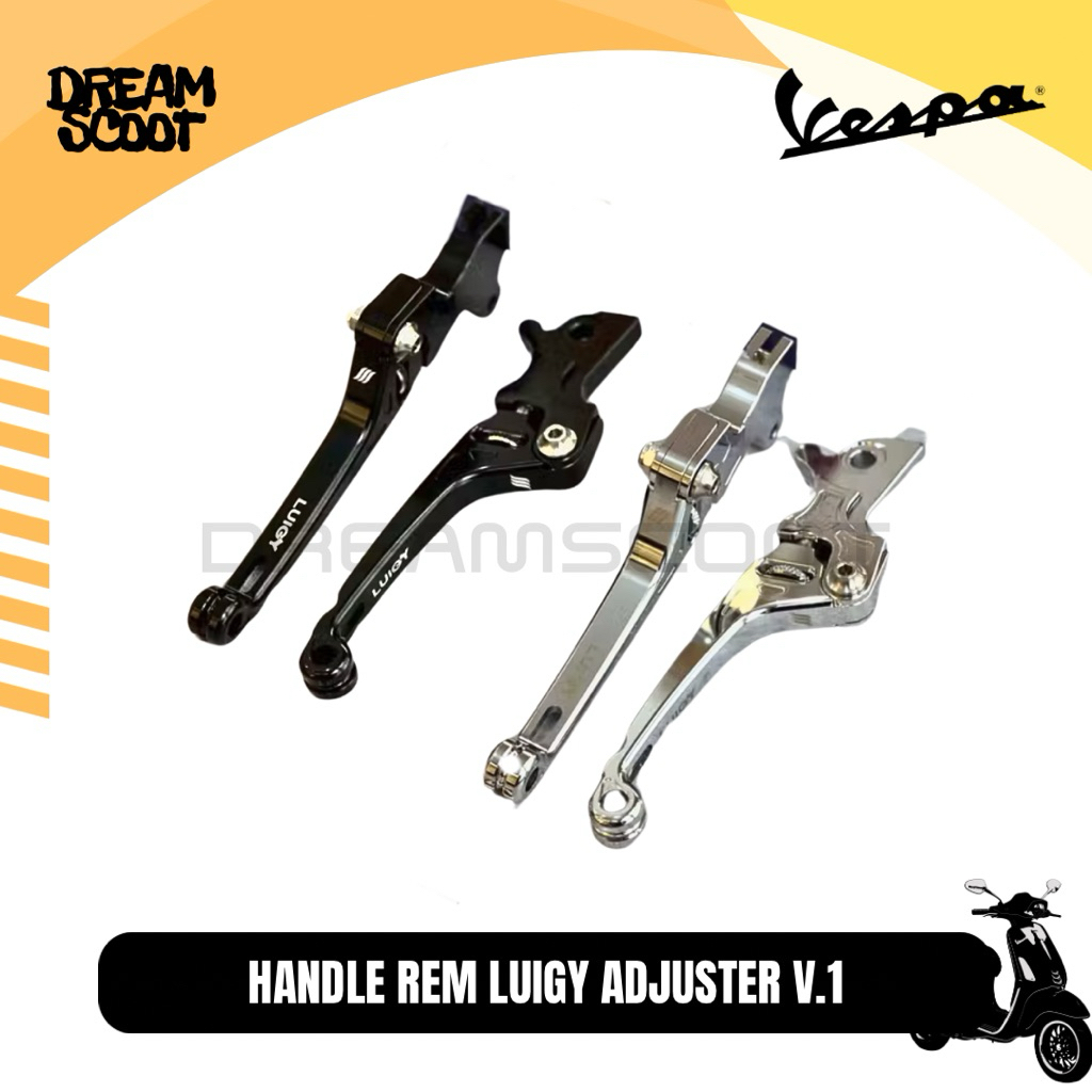 Brake Lever Luigy Adjuster Vespa Matic Vespa Sprint vespa Primavera Vespa S vespa LX Vespa LXV Handl