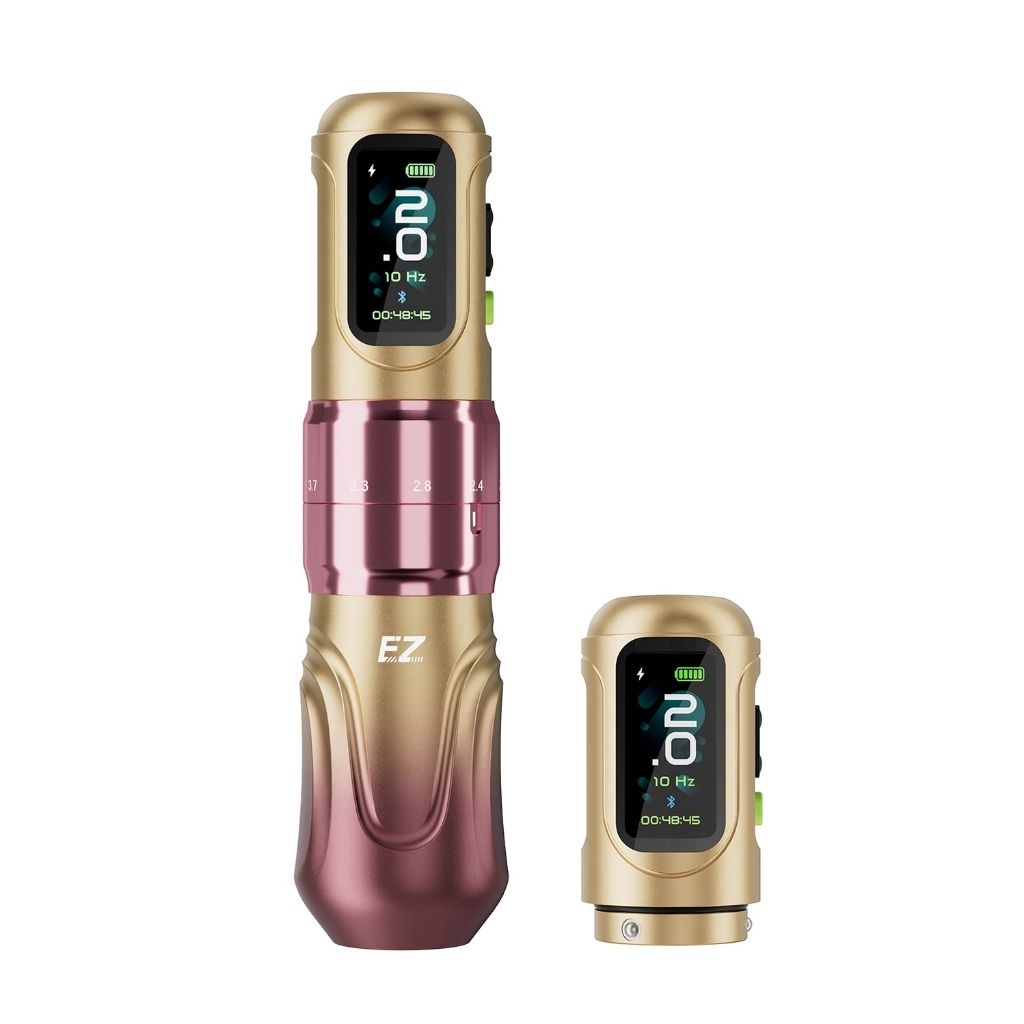 new mesin tattoo wireless EZtattooink & inkin original ,p3 pro,ez filter,dot free wireless dll