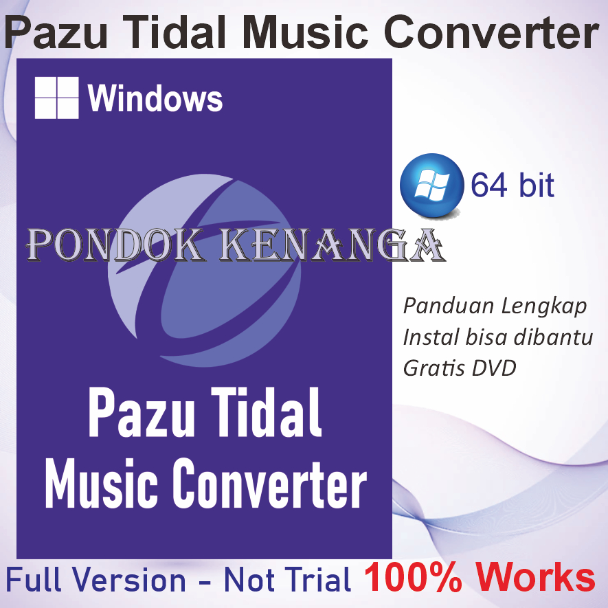 Pazu Tidal Music Converter 1.7.2 - Full Version, Not Trial