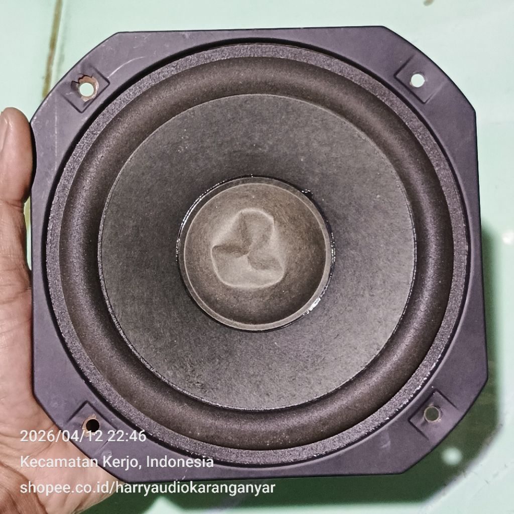 Speaker Woofer Polytron 6 inch Ori Lepasan Big Band Polytron – Normal Ori Siap Pakai