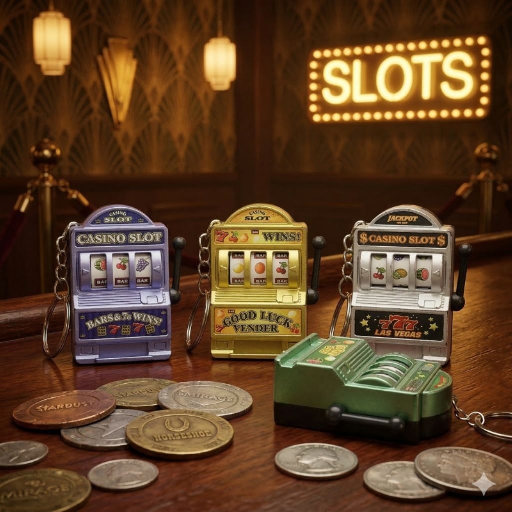REKOMENDASI GANTUNGAN KUNCI MESIN CASINO SLOT JACKPOT