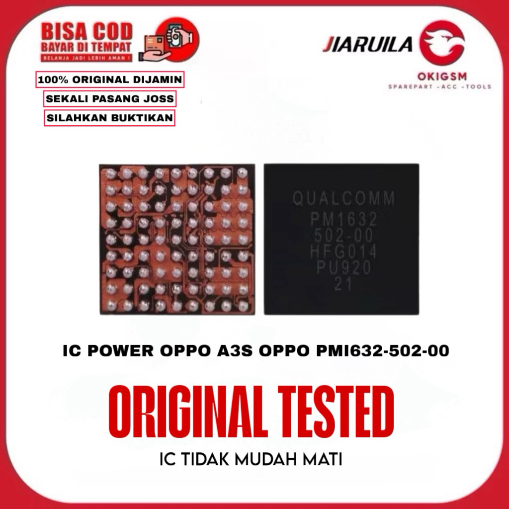 IC POWER OPPO A3S OPPO A5 PMI632-502-00 Original Tested