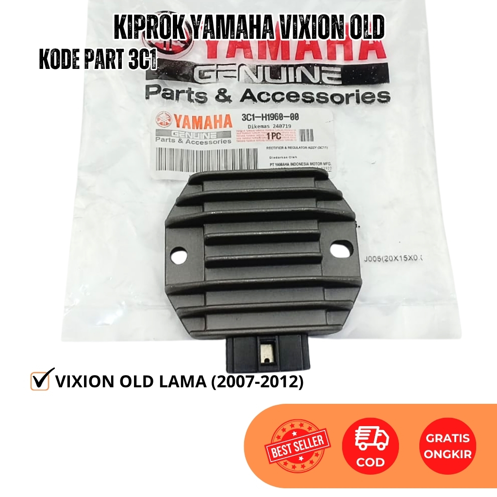 Kiprok Regulator Yamaha Vixion OLD - Viksen - Kiprok Yamaha Vixion Lama 3C1 Original