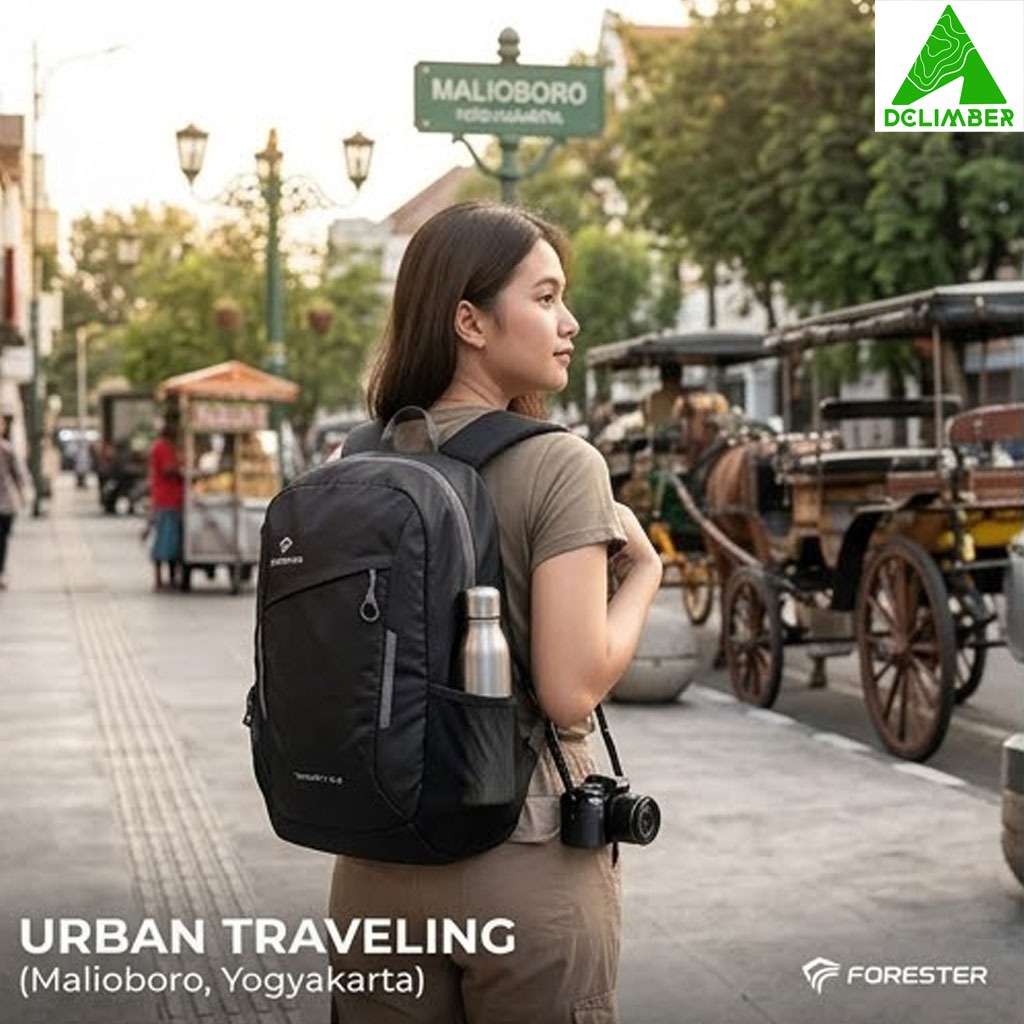 Tas Punggung Forester 20459 Ransel Laptop Triumph 0.2 + Cover Bag