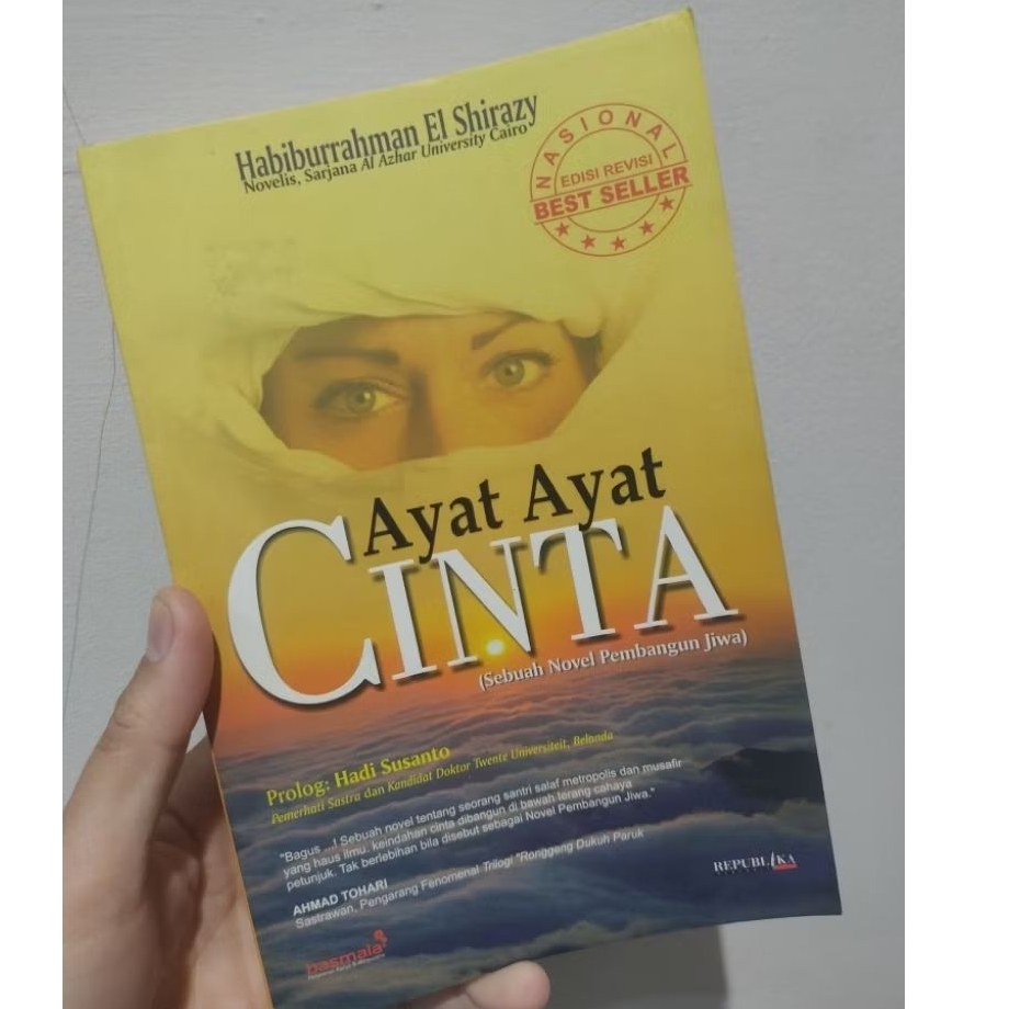 [NOVEL ORIGINAL]Novel Ayat Ayat Cinta edisi SOFT COVER/Buku Ayat Ayat Cinta Habiburrahman El Shirazy