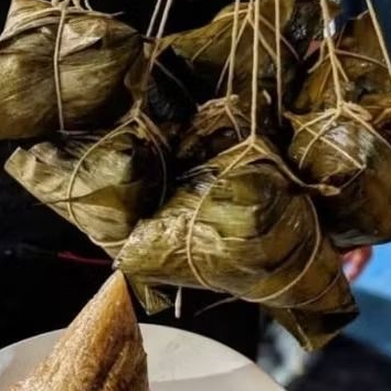 bacang ketan ayam komplit medan preorder