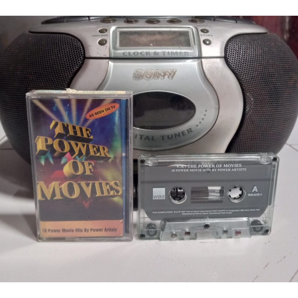 Kaset Pita Power Of Movies - 18 Power Hits By Power Artist