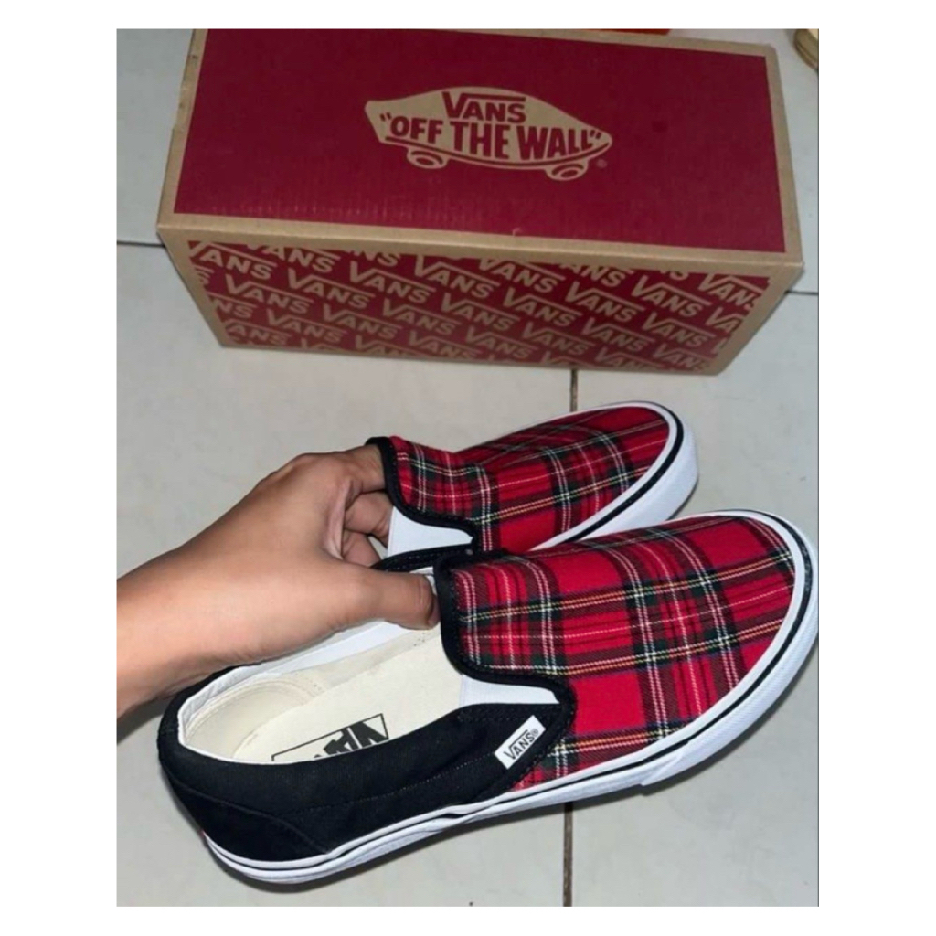 Sepatu Pria wanita Vans Slip On