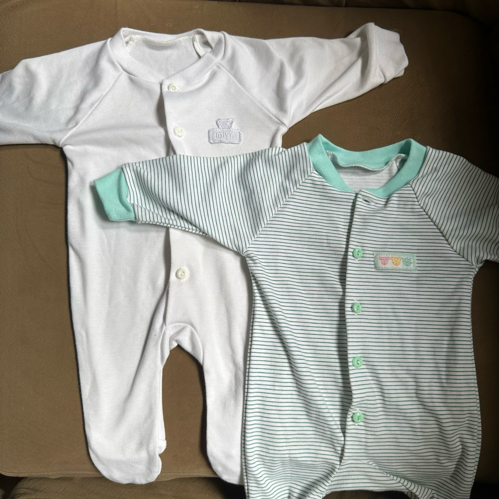 Preloved Sleepsuit Miyo Newborn NB Baju Tidur