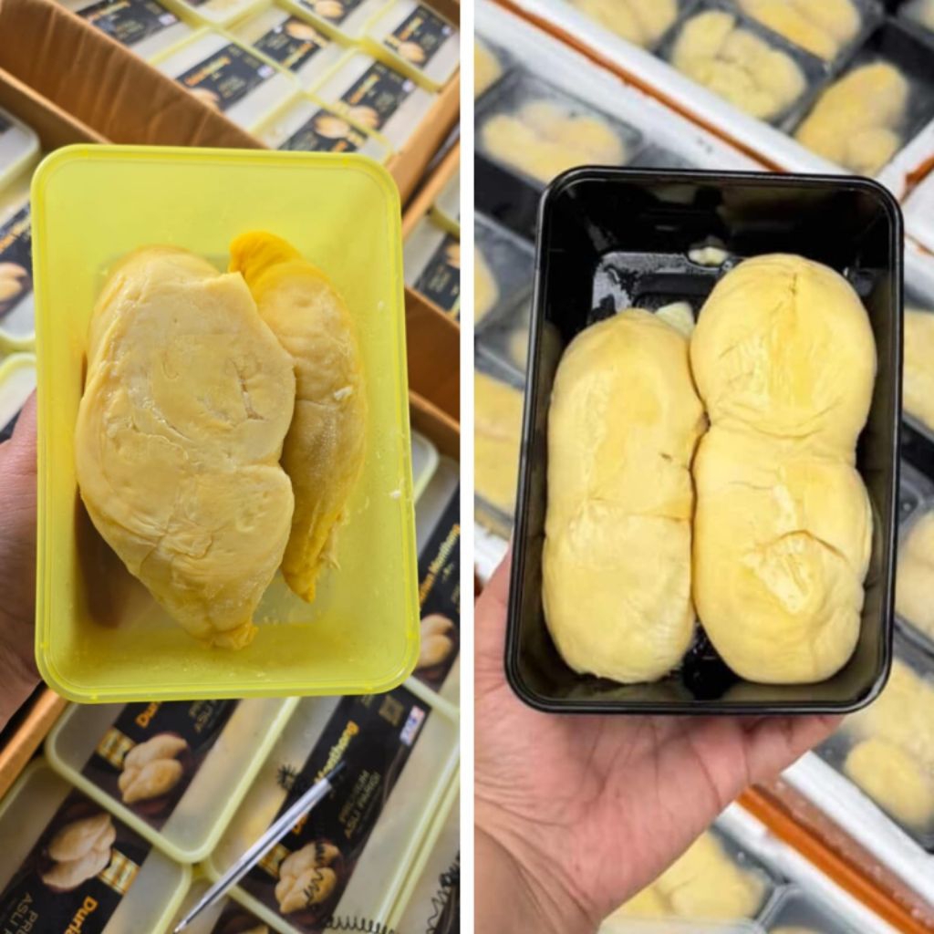 DURIAN KUPAS Medan Montong Palu durian segar