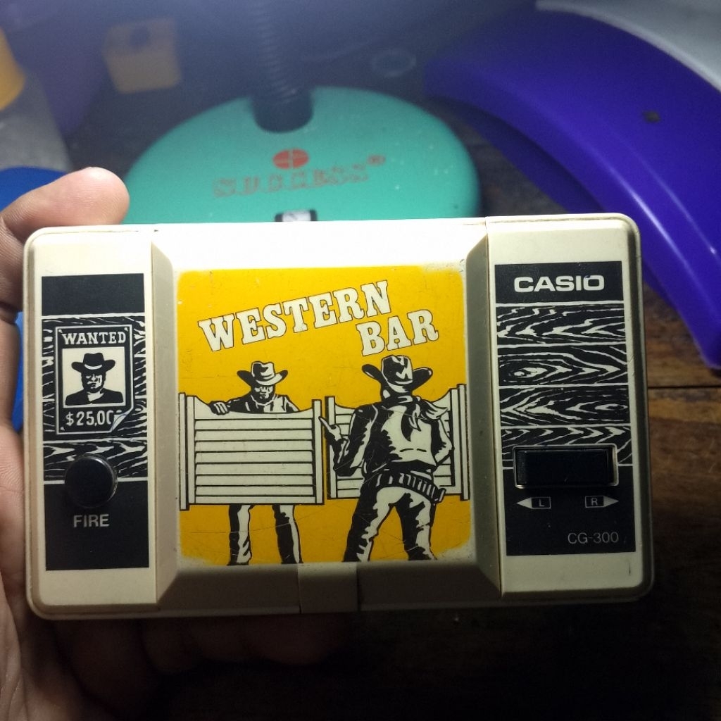 GAMEBOT WESTERN BAR CASIO GAMEBOT COBOY  CASIO JADUL VINTAGE 1984 JAPAN