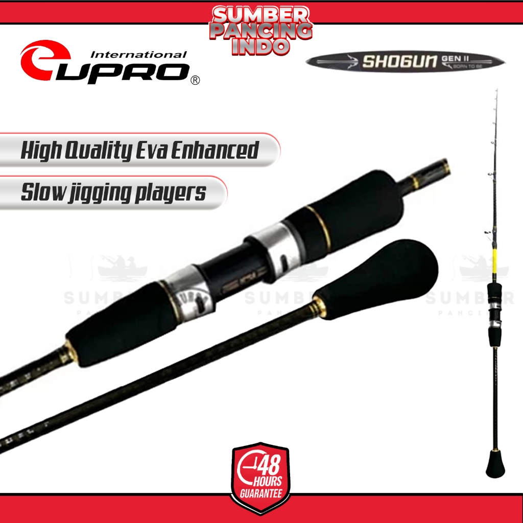 Joran Pancing Eupro Shogun Gen II Spinning & Overhead Carbon Hollow Helix Construction Full Fuji | J