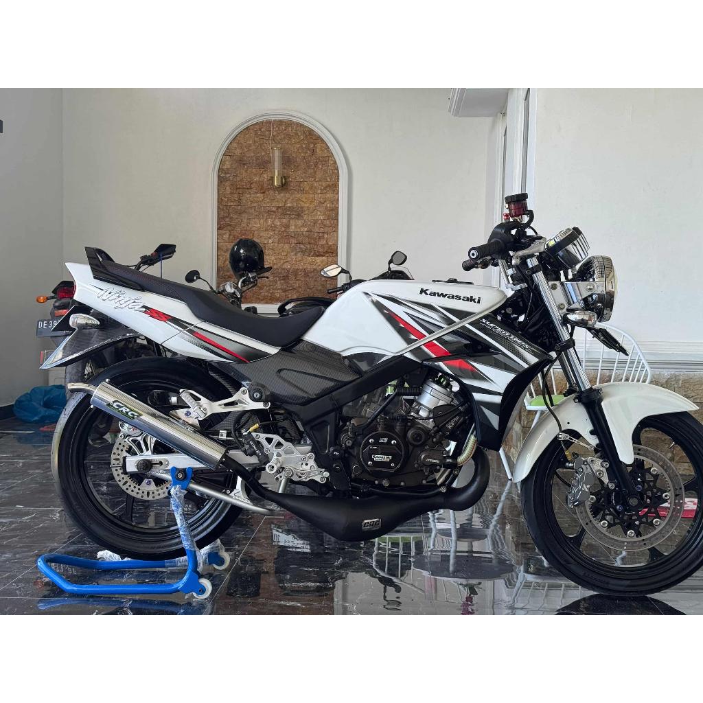KNALPOT STANDAR RACING CRC NINJA R MEDIUM COBRA