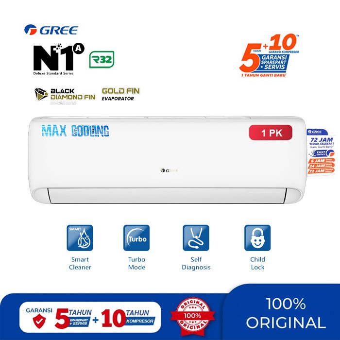 AC STANDARD GREE 1 PK GWC-09N1/A (UNIT ONLY)