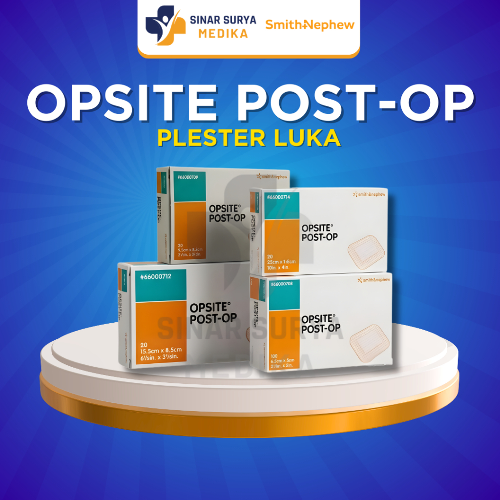 Opsite 25cm x 10cm / Opsite Post-Op 25cm x 10cm / Plester Anti Air
