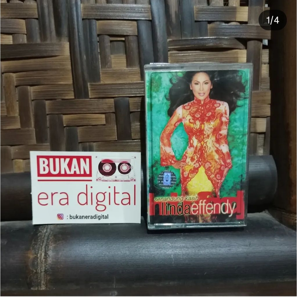 Kaset Linda Effendi - Senandung Kasih (Open Segel)