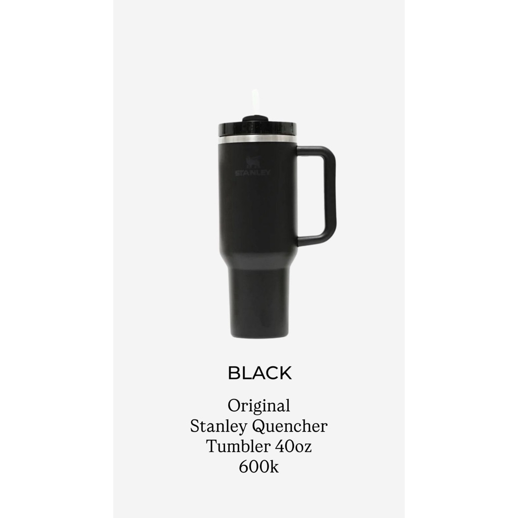 stanley black quencher