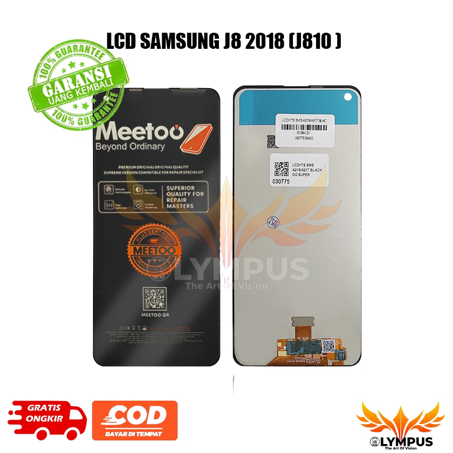 LCD SAMSUNG J8 2018 (J810) FULLSET 100% ORIGINAL