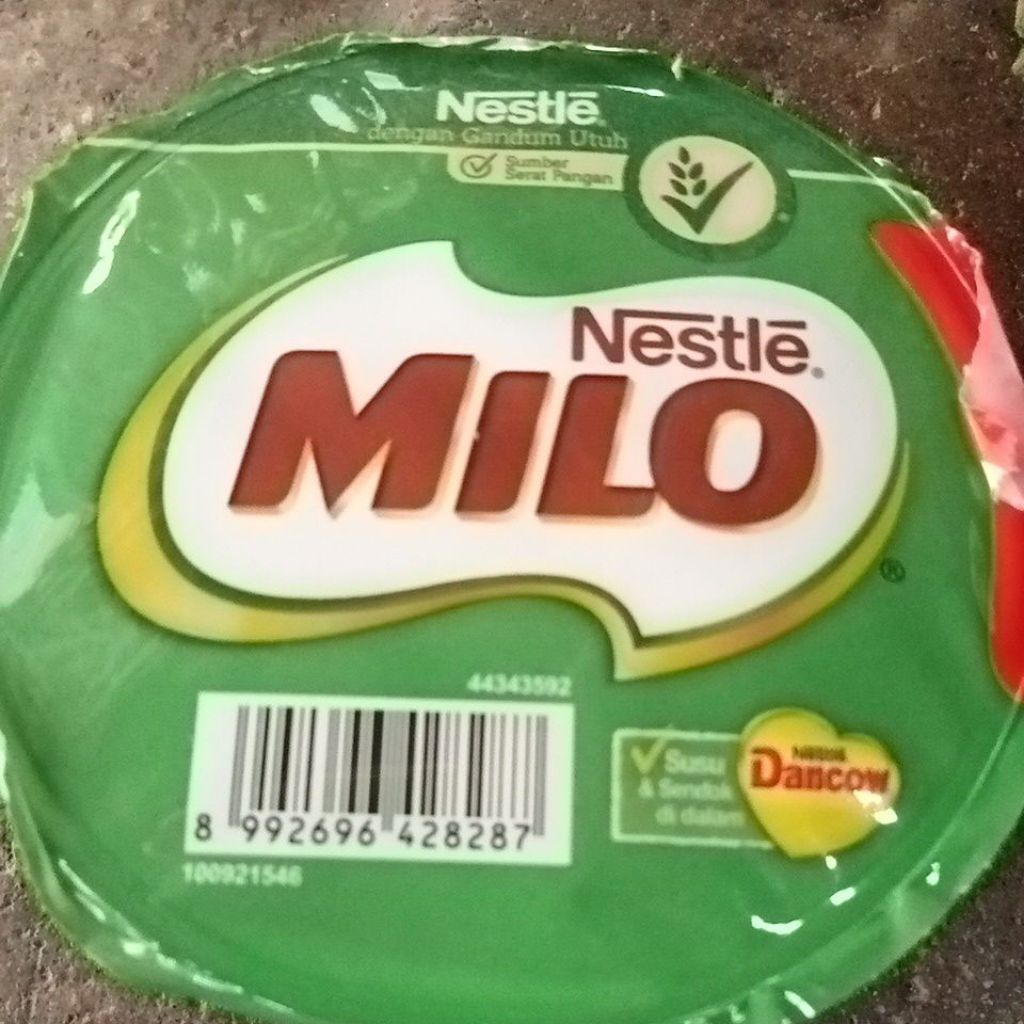 milo sereal cup
