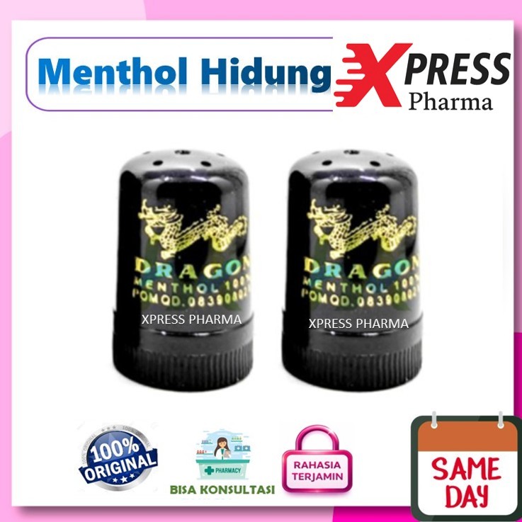 XPRESS  Menthol Cap Dragon HAP H1 H2 HSB Beruang Vicks Hidung Pilek Tersumbat Mentol Mabuk Inhaler